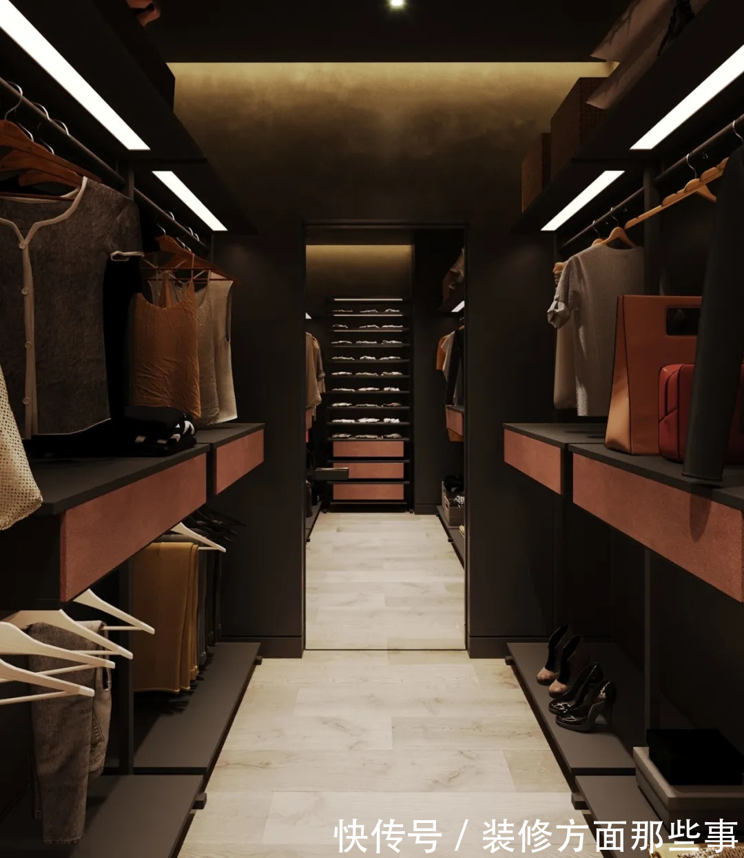 三居室|145平欧式三居室,色调沉稳简约时尚有韵味