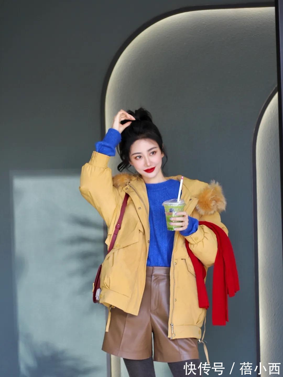 肤色|掌握冬季的保暖密码,“羽绒服”的搭配必不可少,保暖实用又大气