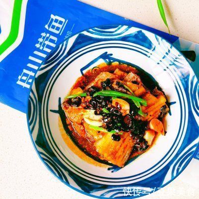 #鲜到鲜得，月满中秋，沉鱼落宴#落宴鱼蒜头大酱酿鱼香