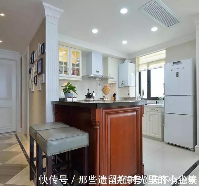 三室|109平美式三室，开放式客餐厅、厨房，家里一下子大了好多