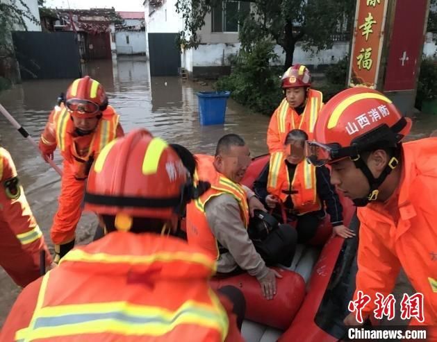 消防站|山西基层消防站3天冒雨救援72人：有人被困就毫不犹豫去救