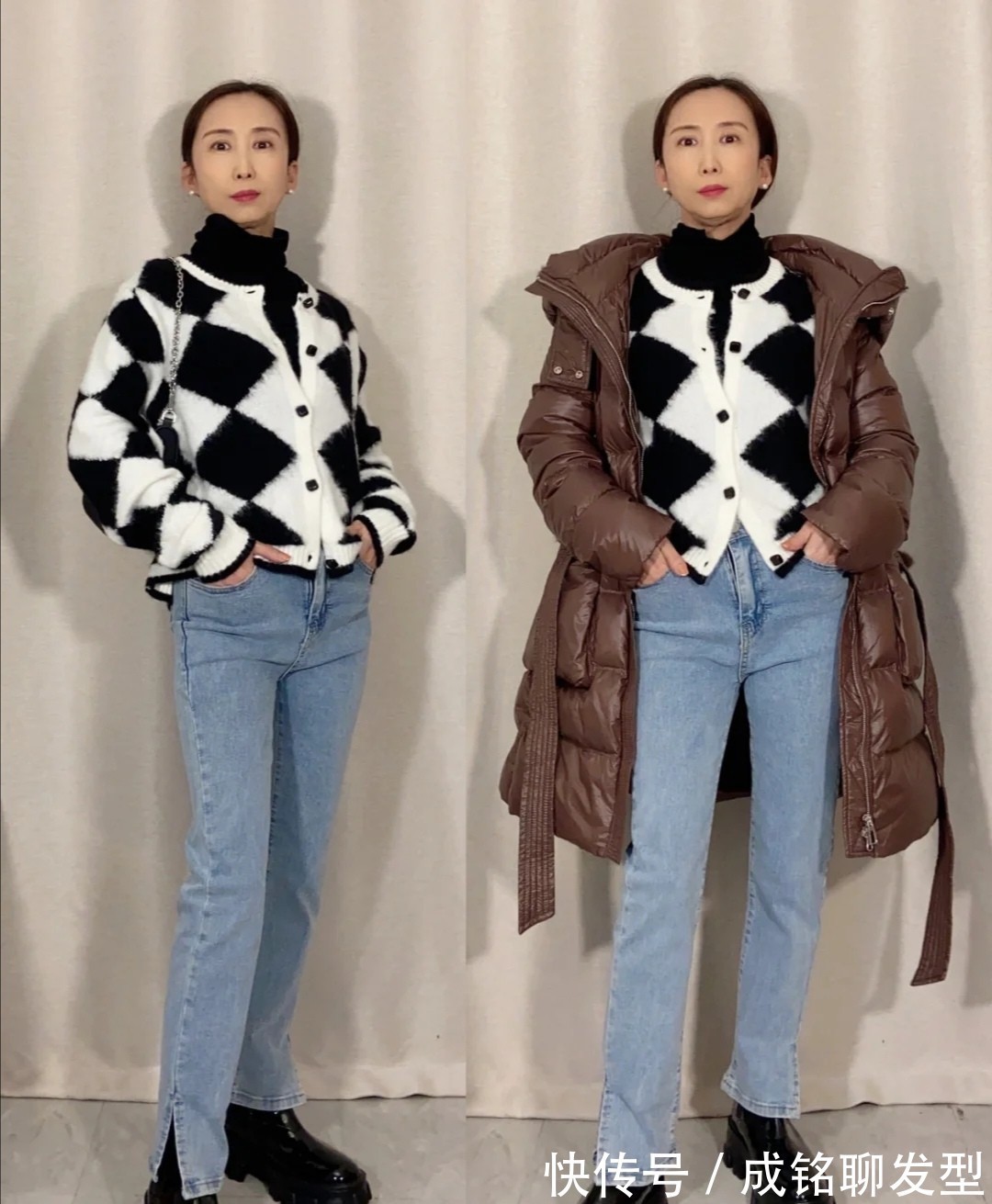 短靴|年龄大不是借口,衣服搭配好照样年轻漂亮,这位博主的穿搭学一下