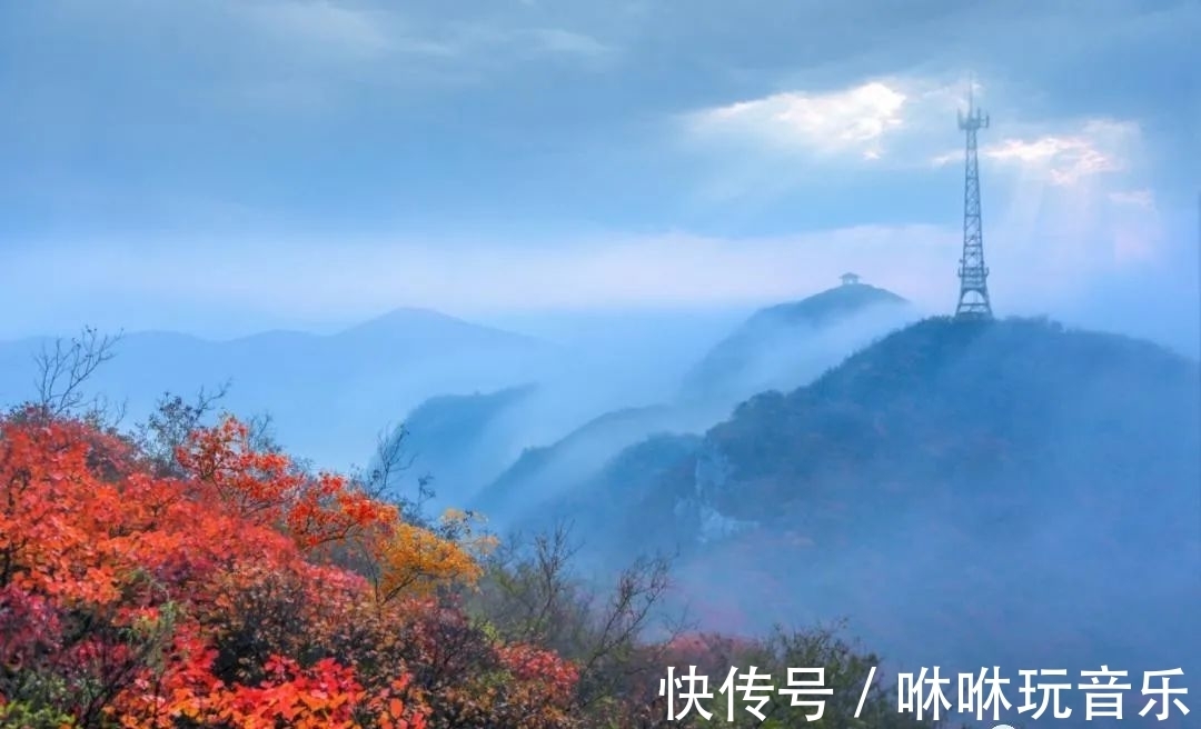 青天河景区|青天河｜金秋时节，来这座“红叶王国”感受那“枫”情万种的美！