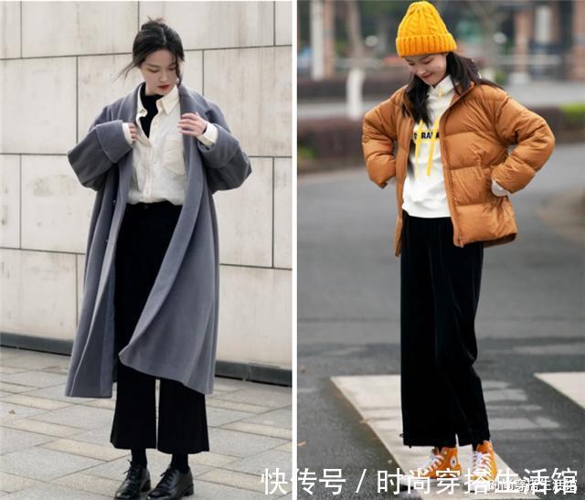 穿搭 今年的裤子流行“穿松不穿紧”,保暖又显瘦,尤其适合40岁女人