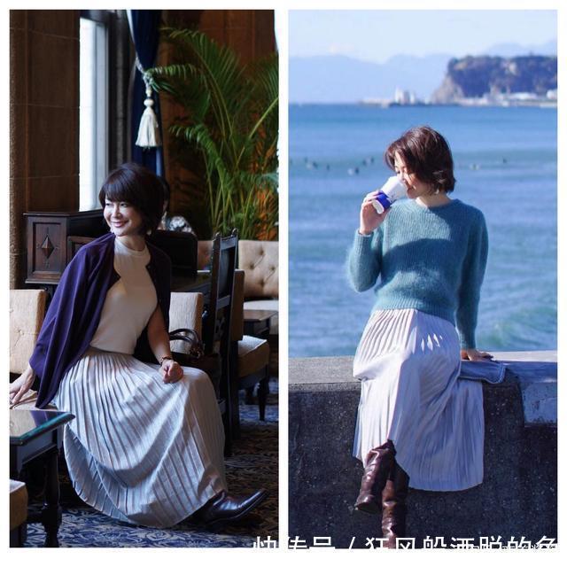 不会穿的中年女性，秋冬别乱穿！借鉴这位博主的穿搭，优雅又减龄