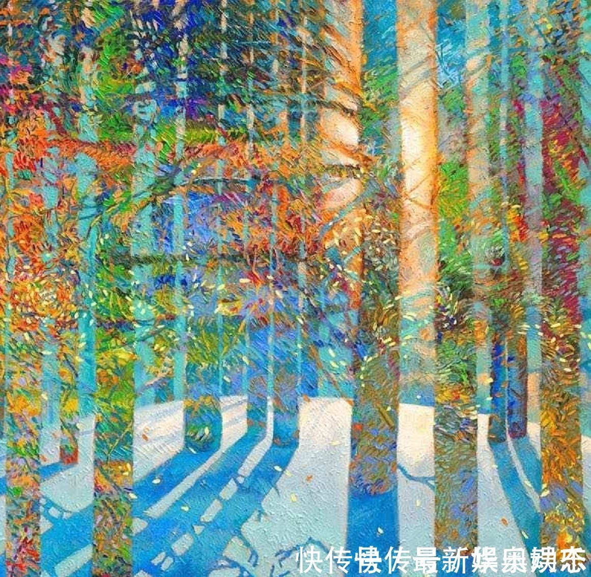 斯科特!扔掉画笔,用手指玩转色彩——美女画家艾里斯神奇的指上绘画