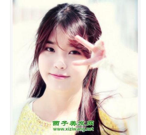 少女|青春少女中长发发型图片清纯少女中长发迅速提升可爱气质