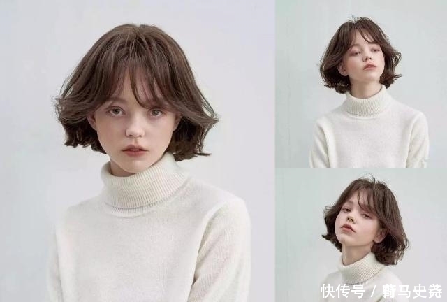 超显脸小的“氧气短发”,这么美的发型,看到都想剪了!
