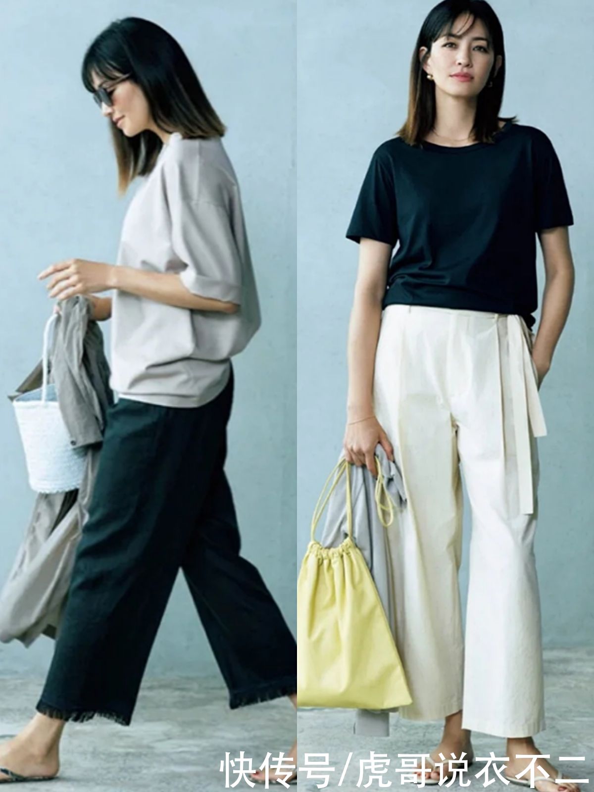 t恤|女人过40岁穿衣要不老气、不扮嫩，日系简约熟龄风，穿出高贵品味