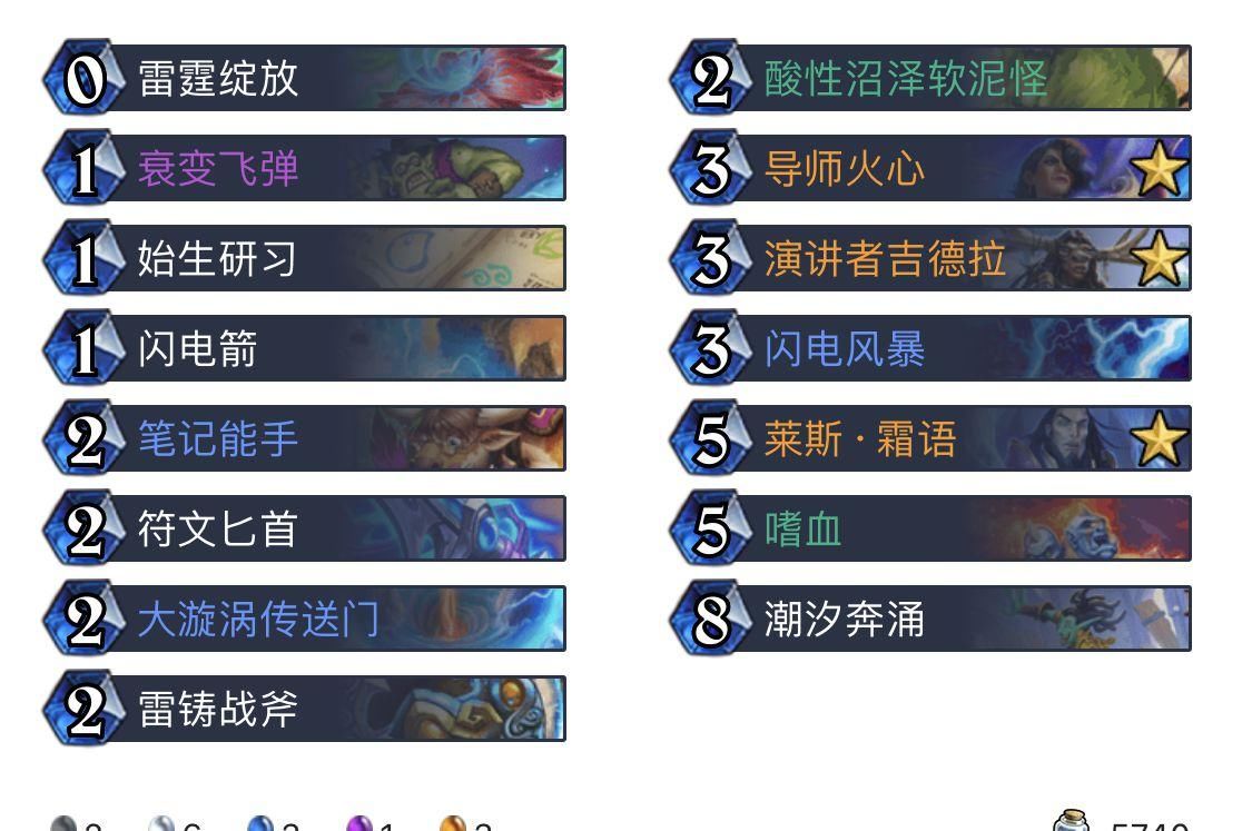传说|炉石传说对决模式：全职业12胜卡组总汇