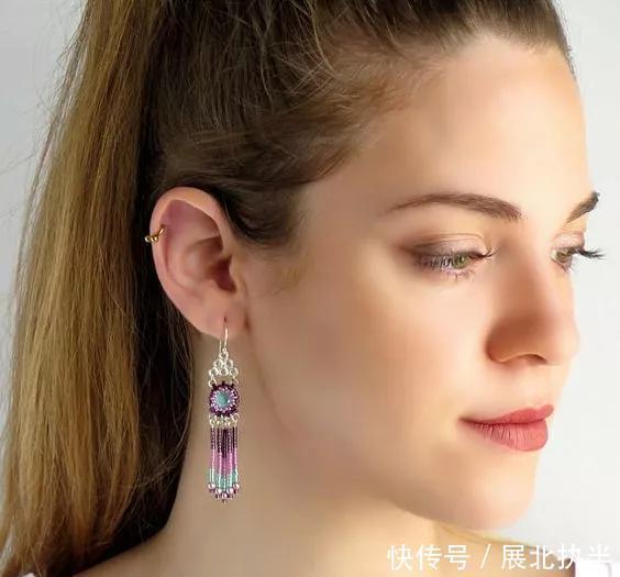 铁丝|嫌弃耳环难看,在家拿些珠子,串一串,每天都戴不同风格!附教程