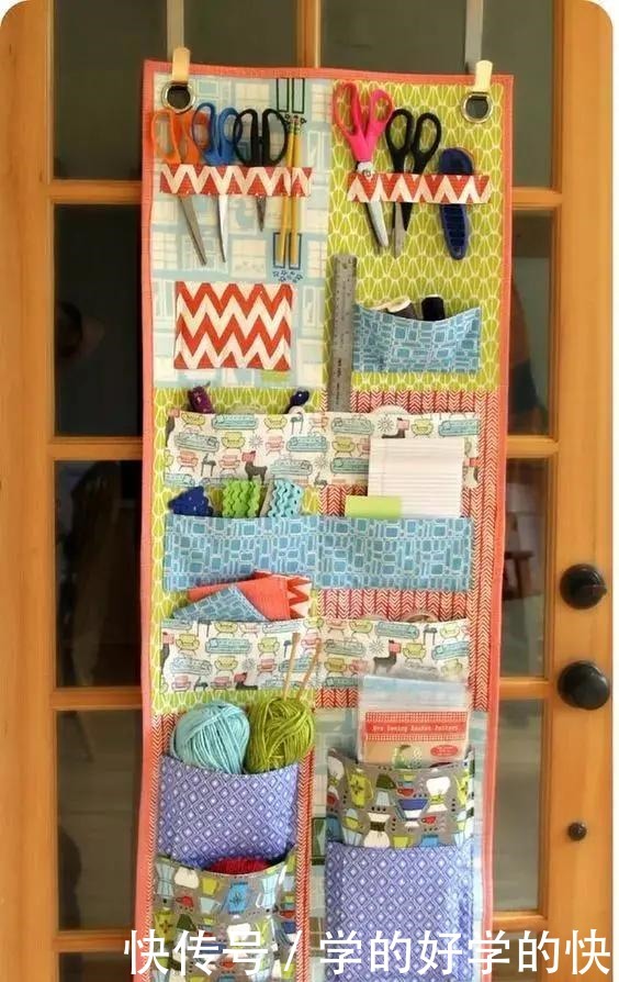 改造|家里旧衣服或布块,别扔了,拿来改造收纳袋,非常的实用!收藏!