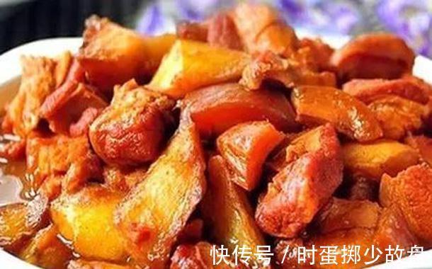 土豆烧肉|孩子想要长到1米8成为篮球员,多吃补钙菜,长高强身,打篮球第一