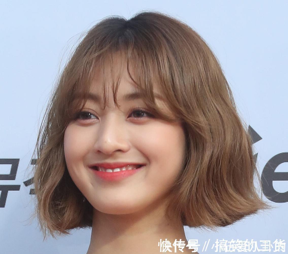 时尚|好看不用打理的短发有哪些?一刀切的齐下巴短发不错,简单又时髦