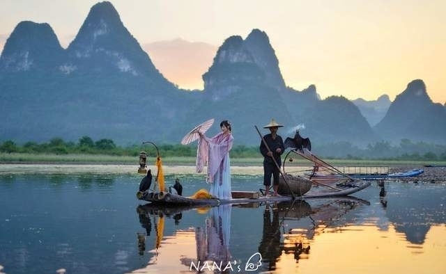 玩法|小众漓江玩法推荐，日出日落的绝美，配上人文的雅趣