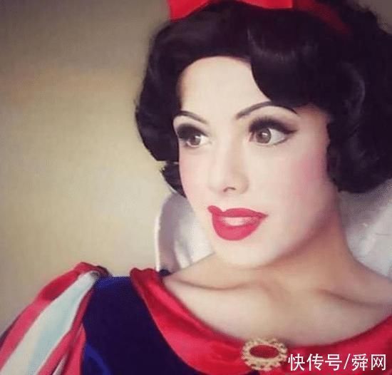 迪士尼公主|美国小哥哥cos迪士尼公主,想象中会很辣眼睛,竟然比动漫还美