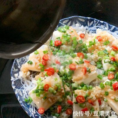 低脂高蛋白蒸豆腐|我的健康家常菜：低脂高蛋白蒸豆腐