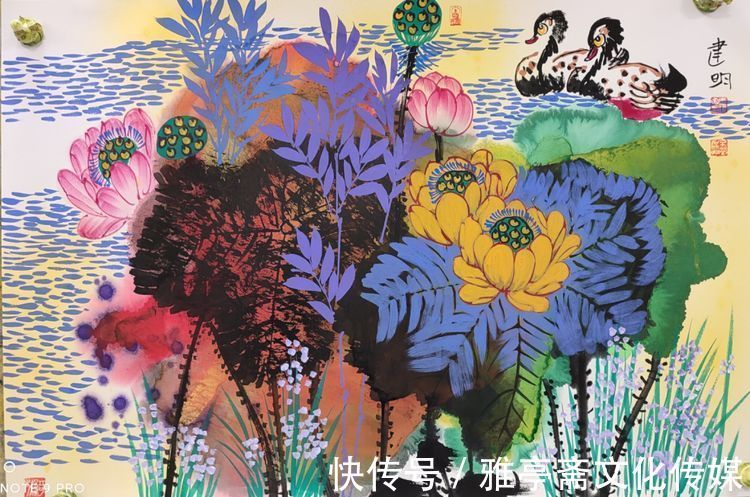 童银生&画家童建明(童银生)花鸟作品展《一团荷气》第八期全网联展(精品展)