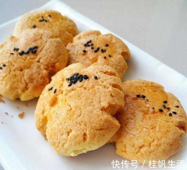 迷你芝麻酥，香酥可口，自制零添加，超简单的下午茶小点
