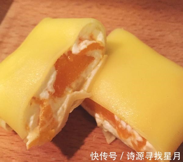 低筋面粉|经典港式甜品——芒果班戟,没有烤箱也能做,香甜软滑超好吃!