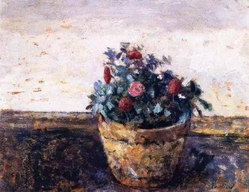 油画!法国纳比派代表画家-维亚?尔·爱德华油画