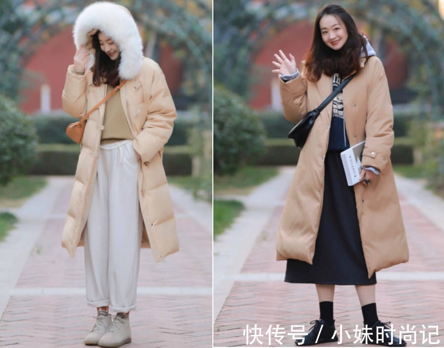 时髦 微胖女人试试“长外套”,遮肉显瘦!搭配长裤、半身裙都很美
