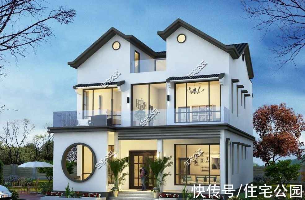 砖混|精选15套中式大宅，农村就该建这样的房子，太美了