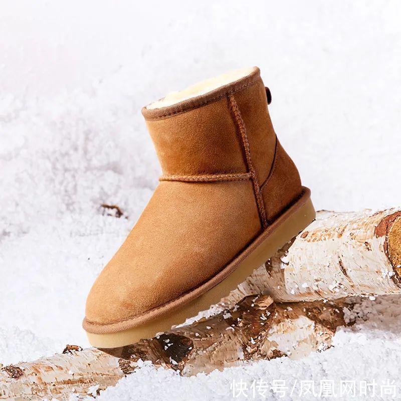  雪地|这双羊毛一体雪地靴爆卖100000双，保暖舒适还显腿细