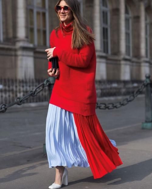 毛衣与春天是美好的相遇，5款毛衫搭配法，穿出轻快也时髦的通勤风