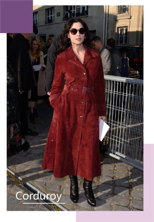  高级|女人高级点才好看，冬季的灯芯绒穿搭，面料看着就很“贵气”