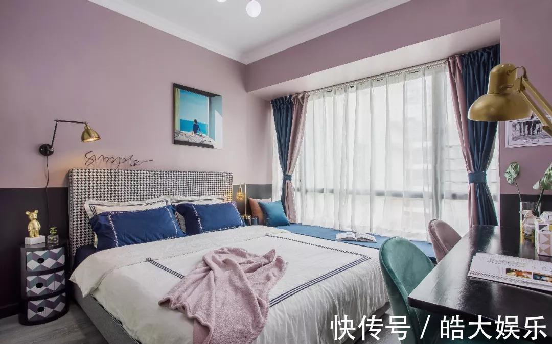 厨房|79㎡旧房改造,阳台打通纳入厨房,莫兰迪配色超高级