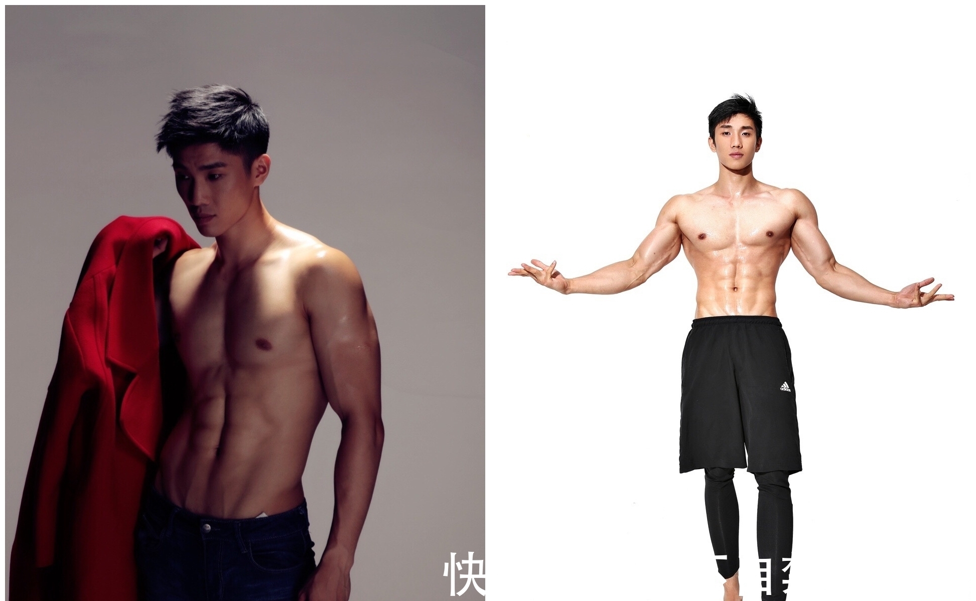 面容|精致面容下的肌肉男孩:腹肌遇见人鱼线,性感又迷人!