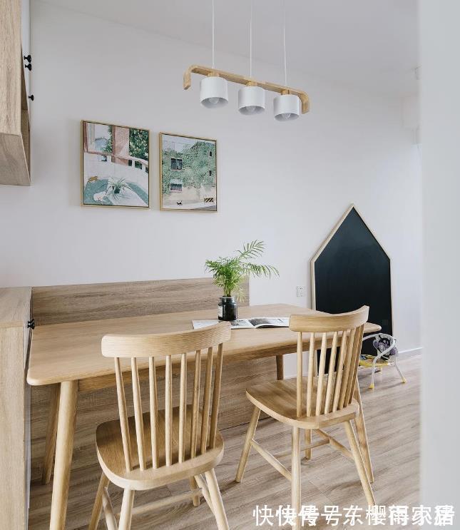 百叶帘|68㎡小户型住下一家四口,每1㎡就这样被榨干,干净整洁又实用!