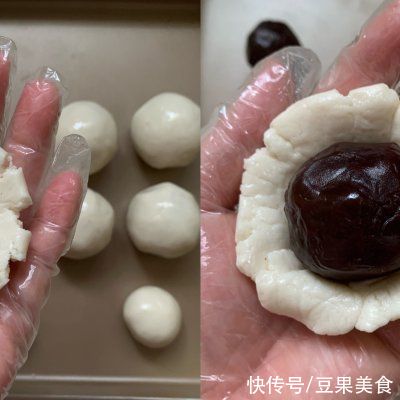 米月饼|寒冷与温暖之间只差一碗芋泥米月饼