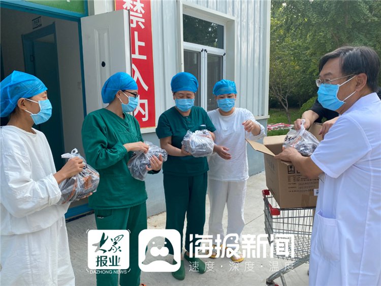杨京慧|德州市中医院熬制中药汤剂，走访慰问医护人员