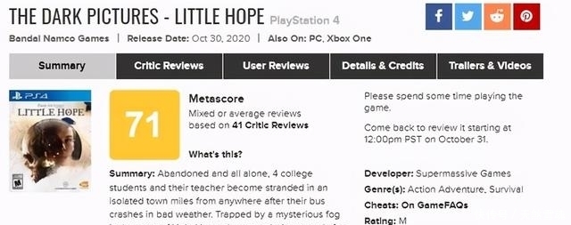 影集|《黑暗影集：稀望镇》IGN 5分：剧情和角色有所倒退