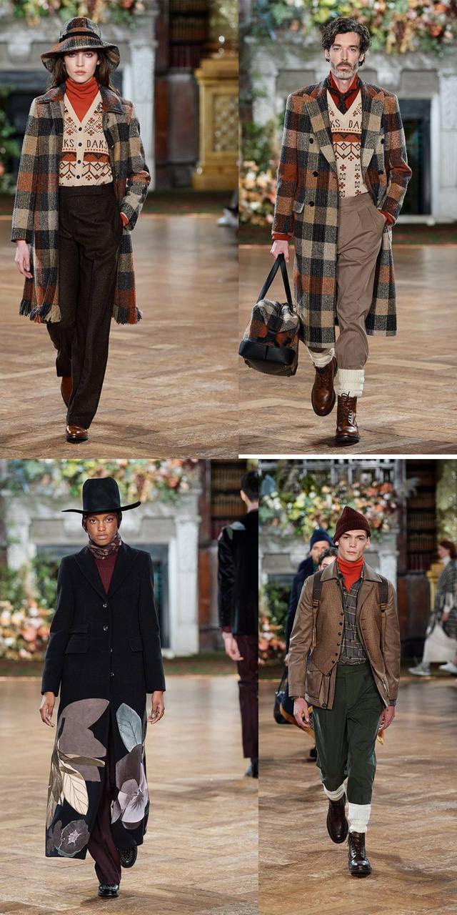 伦敦时装周丨Daks 2020 秋冬系列教会我们的穿搭方式和流行趋势