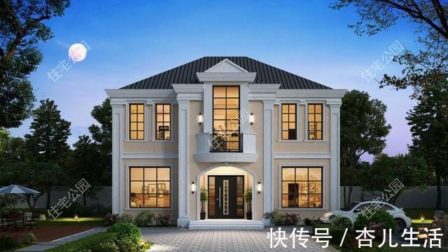 占地尺寸|终于找到25万就能盖的自建房图纸了,这3套哪个更适合农村