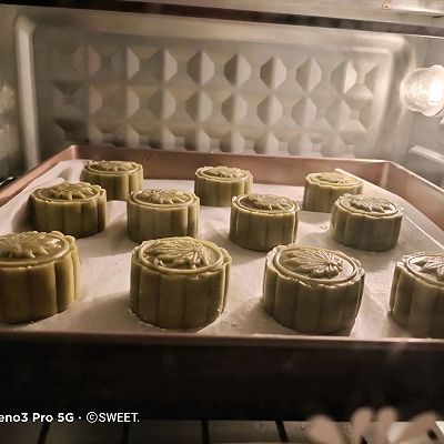 吉士粉|抹茶芝士流心月饼