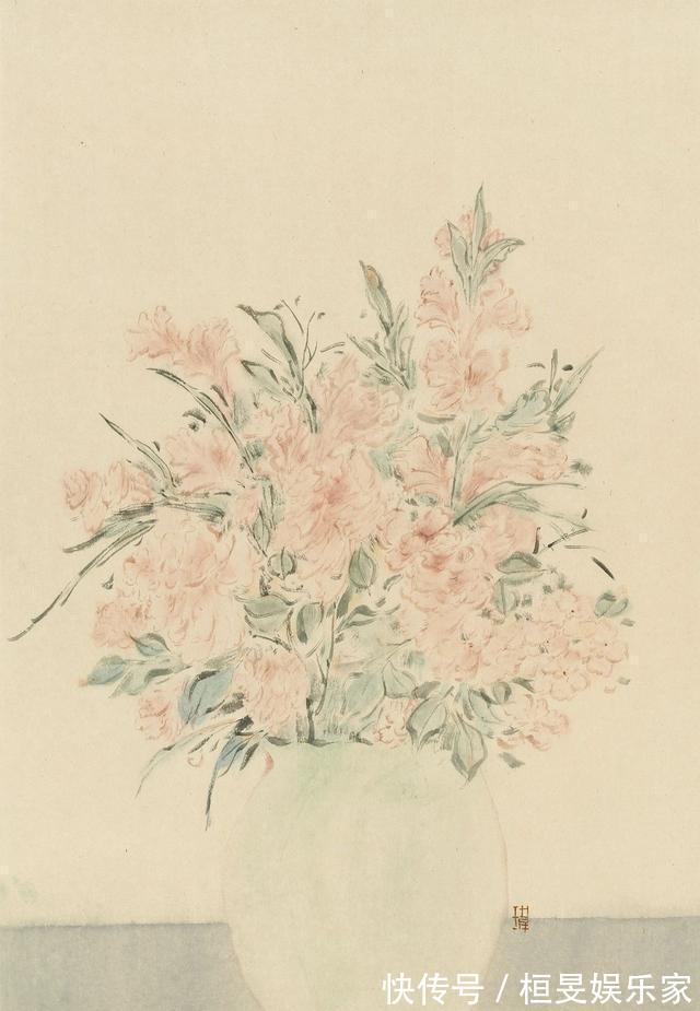 生命&画家对生命的理解可能都在她的画中,用一束花来表达自己的想法