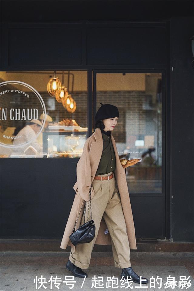 底裤|有品味的女人穿大衣很少配打底裤,太土!看三木妈妈你就知道了