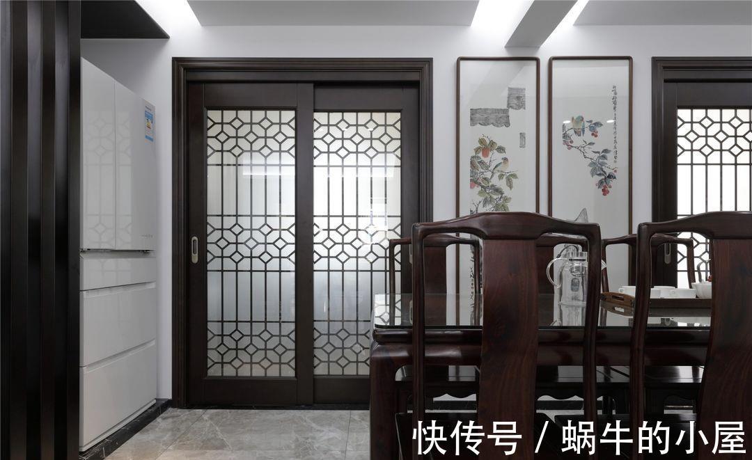 搭配|130平方米的中式家装,搭配自然复古的红木,简约又大气!