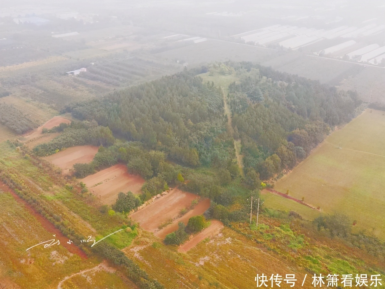 陕西省“最隐蔽”的皇帝陵墓，藏在农田里，游客以为只是个小土坡
