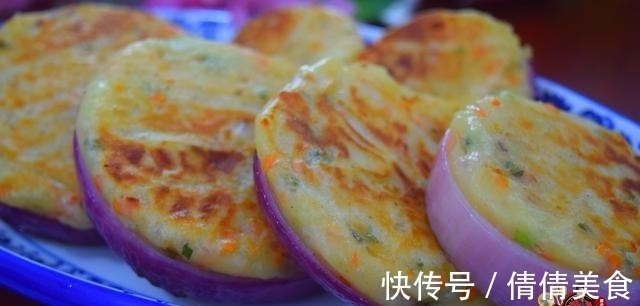 土豆洋葱早餐饼最好吃的做法,简单美味又馋人,看看你喜欢吃不?