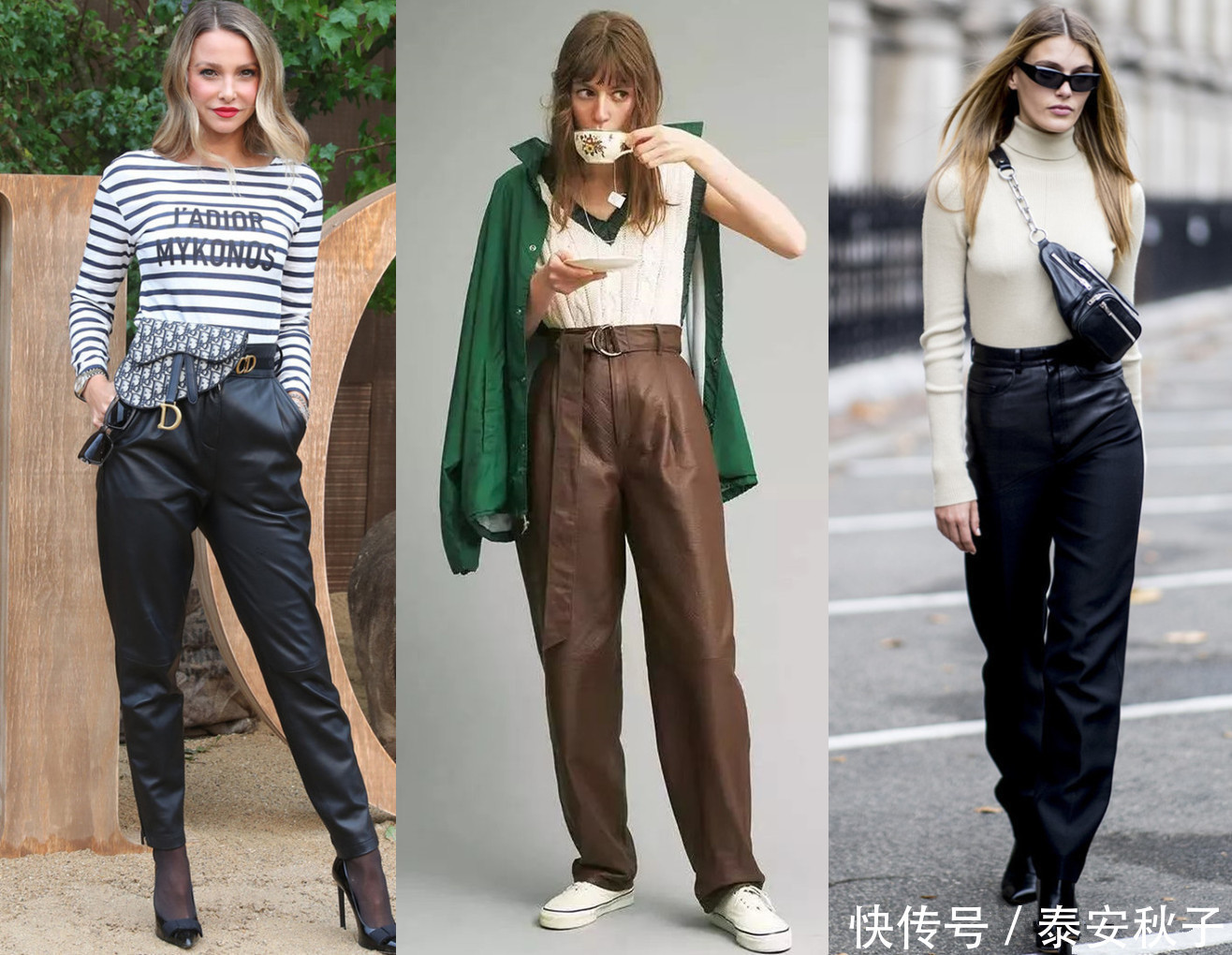女人|不追求甜美!深冬超火“毛衣+奶奶裤”穿搭:演绎帅气的大女人风