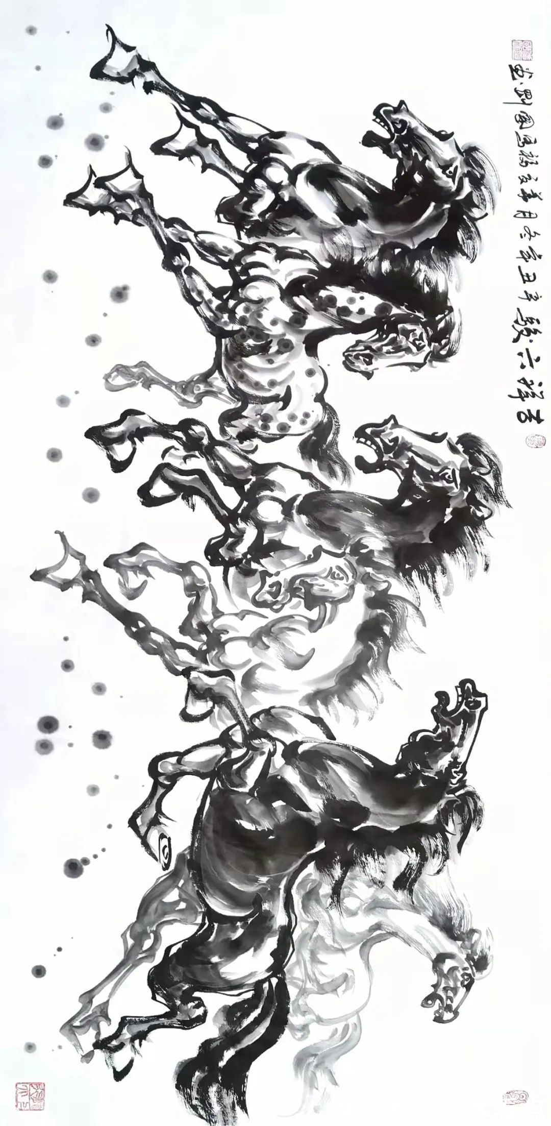 八骏雄风&【瑞虎迎春·福马贺岁】著名福马画家潘国刚老师优秀作品展