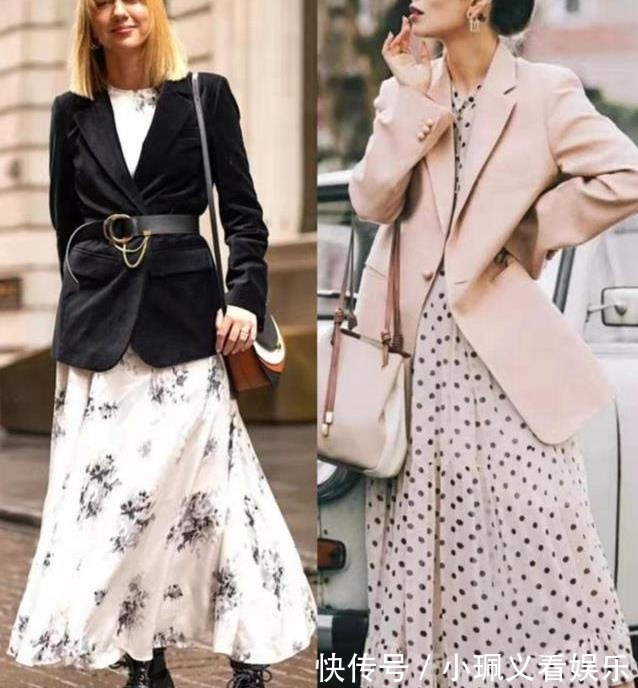 连衣长裙 轻熟女人的时尚、优雅的穿搭,彰显熟龄气质的美感