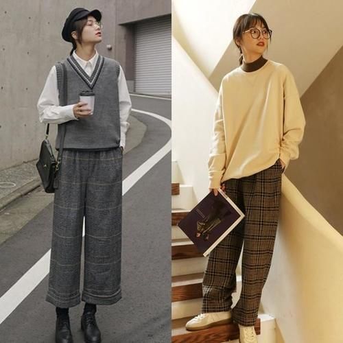 穿搭|为什么你穿“格子裤”不够时髦？这些穿搭方法，跟着穿也很好看