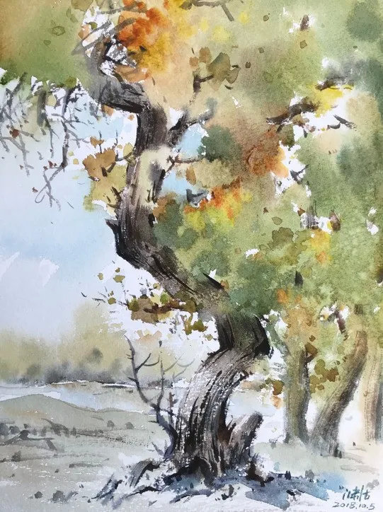 西安美术学院&[第七届庐山水彩节邀请嘉宾]段渊古艺术作品展