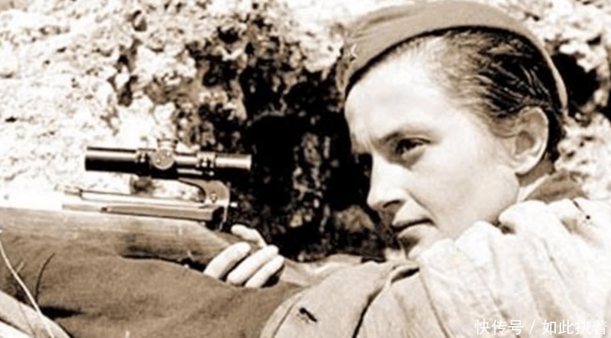 德军|苏联最牛女狙击手, 斯大林亲命潜艇救她, 德军说要把她撕成309块！